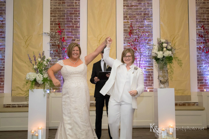 same sex wedding at mckinney grand hotel -31 Grand Hotel in McKinney Wedding